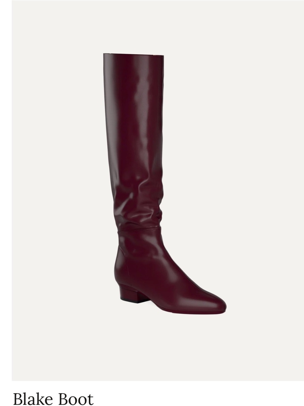 Pashion - Blake Boot Cherry Mocha (Brand New w/original packaging)